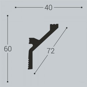 Карниз bello deco XPS К 12 00-00104335