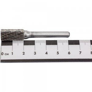 Борфреза цилиндрическая тип А 10, ВК8, 6 мм, без торцевого зуба, Х-образная насечка Beltools ri.384.14