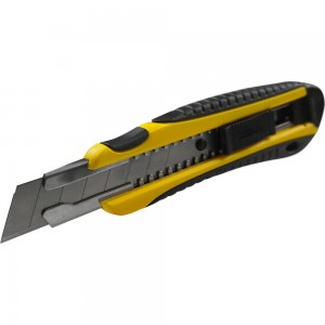Строительный нож BERGER 18мм, с 3-мя лезвиями в комплекте BG1354