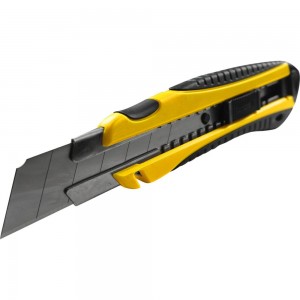 Строительный нож BERGER 25мм, с 3-мя лезвия в комплекте BG1355