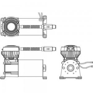 Автомобильный компрессор для стационарной установки BERKUT PRO-17