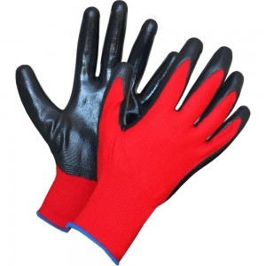 Нейлоновые перчатки с нитрильным покрытием БЕРТА размер L 142L