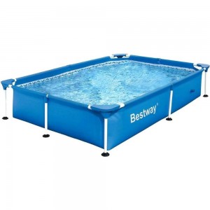 Каркасный бассейн BestWay 221х150х43 см, прямоугольный 56401 BW 004871