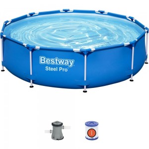 Каркасный бассейн Bestway Steel Pro 305х76см, 4678 л 56679 BW 030888