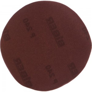 Круг абразивный (5 шт; 125 мм; Р240; Velcro) Biber 70668 тов-165719
