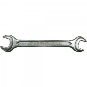 Ключ (гаечный, рожковый, кованый, оцинкованный) 17х19мм Biber 90610 тов-093052