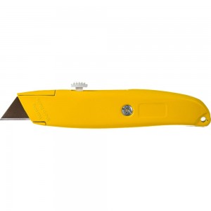 Нож (строительный, металлический корпус, трапециевидное лезвие) Biber 50115 тов-085192