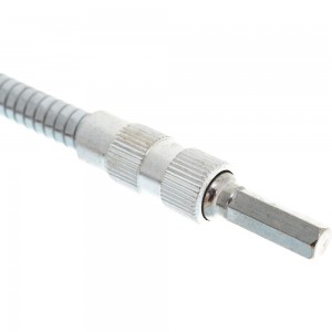 Адаптер гибкий магнитный для бит (300 мм; хромированная оплетка) Biber 84132 тов-166814