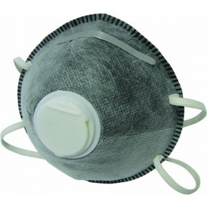 Малярная маска с угольным фильтром и клапаном Biber 96203 тов-069140