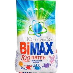 Стиральный порошок-автомат BIMAX 3кг, 100 пятен 502-1 601627