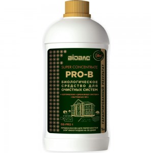 Концентрированное биологическое средство для очистных систем БиоБак Super Concentrate BB-PR030