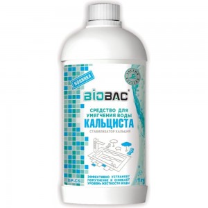 Средство для умягчения воды БиоБак Кальциста стабилизатор кальция, 1 л BP-CS