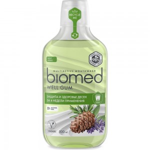 Ополаскиватель Biomed WELL GUM/ВЕЛ ГАМ 500 мл 109.03155.0101