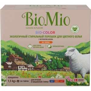 Стиральный порошок для цветного белья BioMio BIO-COLOR 1500 кг ПЦ-415/ 507.04081.0101