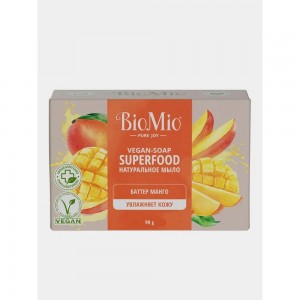 Натуральное мыло BioMio BIO-SOAP манго, 90 г 520.04398.0101