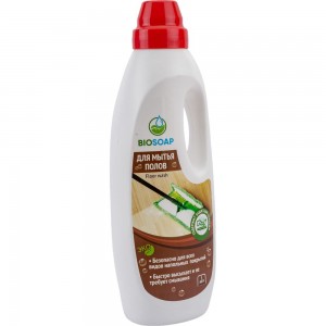 Средство BIOSOAP Floor wash для мытья полов 1л 9150601