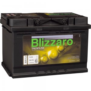 Аккумулятор BLIZZARO TRENDLINE 75R 700A, 278x175x190 450724