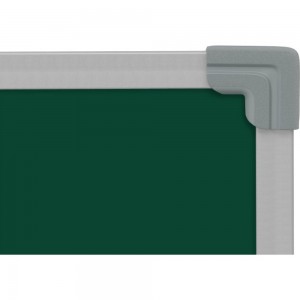 Магнитно-меловая доска BoardSYS Эконом 90x120, серый профиль, серый уголок 10МСС90х120