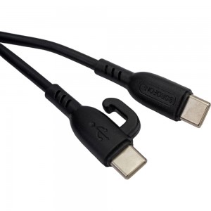 USB-C кабель Borofone bx91 symbol type-c, 3а, pd60w, 1м, abs (черный) 0L-00057822