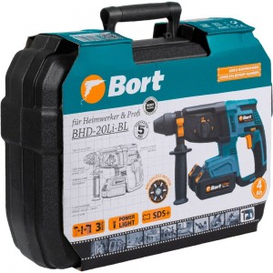 Аккумуляторный перфоратор BORT BHD-20Li-BL 93412697