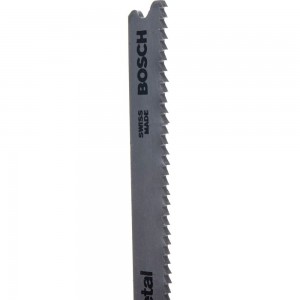 Пилки для лобзика по металлу (67 мм; 5 шт.) HSS T118 A Bosch 2.608.631.013