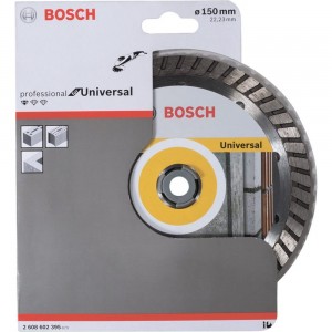 Диск алмазный Professional for Universal Turbo для УШМ (150х22,2 мм) Bosch 2608602395