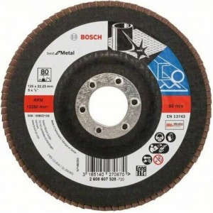 Лепестковый круг для ушм Bosch Best for Metal 2608607328 
