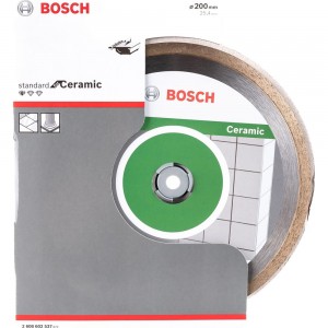 Диск алмазный отрезной Professional for Ceramic (200х25.4 мм) для настольных пил Bosch 2608602537