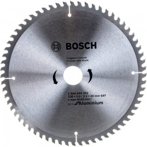 Пильный диск ECO AL (230x30 мм; 64T) Bosch 2608644392