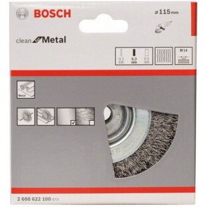 Щетка дисковая (115 мм; М14) Bosch 2608622100