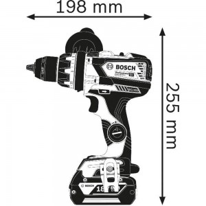 Аккумуляторный шуруповерт Bosch GSR 18V-110C 06019G010C