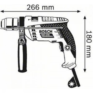 Ударная дрель Bosch GSB 13 RE 0.601.217.102