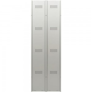 Металлический шкаф для одежды BRABIX LK 21-60 2 секции, 1830х600х500 мм, 32 кг 291126