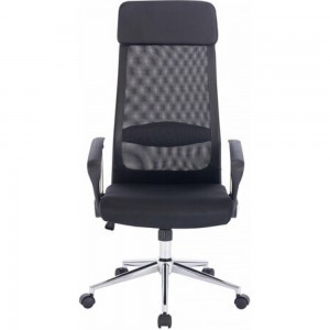 Офисное кресло BRABIX Flight R EX-541, хром, ткань TW, сетка, черное 532517