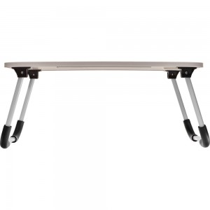 Складной стол с подстаканником BRADEX ЛАЙТ, 59.5x39.5x26.4 см, мдф, металл, светлое дерево, белый TD 0726
