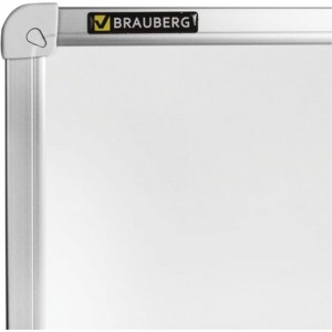 Магнитно-маркерная доска стандарт, 100х180 см, алюминиевая рамка, BRAUBERG 235524