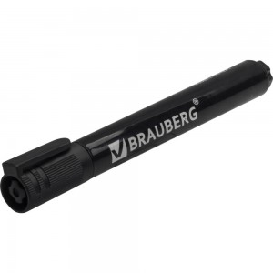 Маркер для флипчарта, непропитывающий, 2,5 мм, черный, BRAUBERG 151253