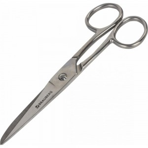 Ножницы BRAUBERG Professional цельнометаллические, 175 мм 237102