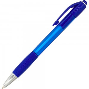 Автоматические шариковые ручки BRAUBERG НАБОР 4 штуки SUPER, синие 143382