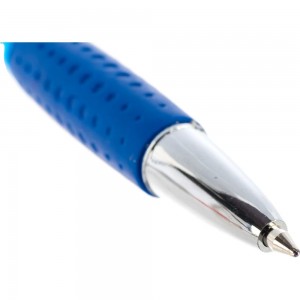 Автоматические шариковые ручки BRAUBERG НАБОР 4 штуки SUPER, синие 143382