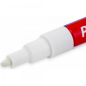 Лаковый маркер-краска BRAUBERG EXTRA paint marker 2 мм, белый, улучшенная нитро-основа, 151967