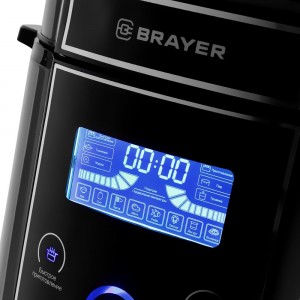 Мультиварка BRAYER 1000 Вт, 6 л BR2401