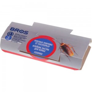 Клеевая ловушка-домик для отлова тараканов с феромоном BROS 5 шт. 105722