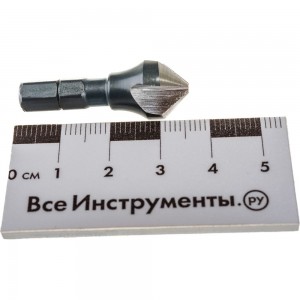 Зенкер-бита конический (12.4х35 мм; хвостовик 1/4) Bucovice Tools 744124