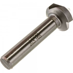 Зенкер конический 3-х канавочный (20.5х63 мм; хвостовик 10 мм; HSS) Bucovice Tools 741205
