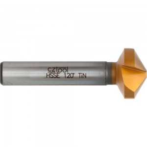 Зенковка (25х10х61 мм; Z3; 120°; HSSE-TiN) Bucovice Tools 891250