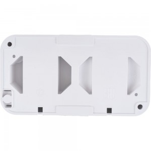 Блок Bylectrica 2 выключателя + розетка с заземляющим контактом ОУ IP54, серия ПРАЛЕСКА АКВА, белый, 2В-РЦ-659