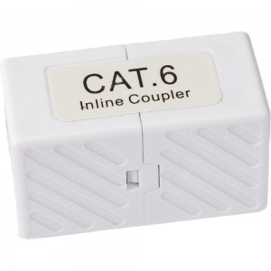 Проходной адаптер Cabeus RJ45-RJ45 (8p8c), категория 6, неэкранированный CA-8p8c-C6