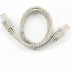 Многожильный патч-корд Cablexpert FTP кат.6, 0.5м, литой, серый PP6-0.5M