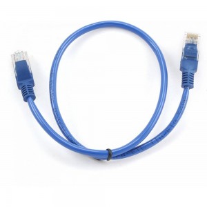 Патч-корд Cablexpert UTP PP12-0.5M/B кат.5e, 0.5м, литой, многожильный синий PP12-0.5M/B